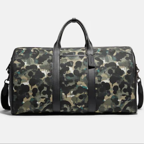 Coach Camo Gotham Duffle Bag